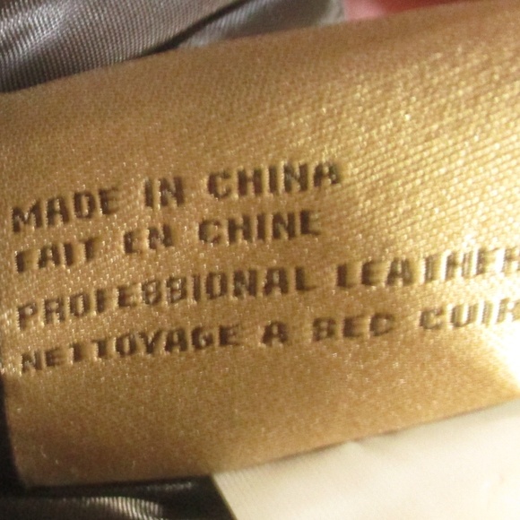 Columbia Vintage Y2K Leather Jacket XL Brown Hooded Pockets Button Front Quilted - Picture 8 of 8